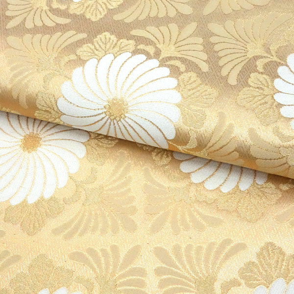 高島織物 袋帯 西陣織 フォーマル 金色 ゴールド 礼装用袋帯 菊 絹［123,200円］ 枚目