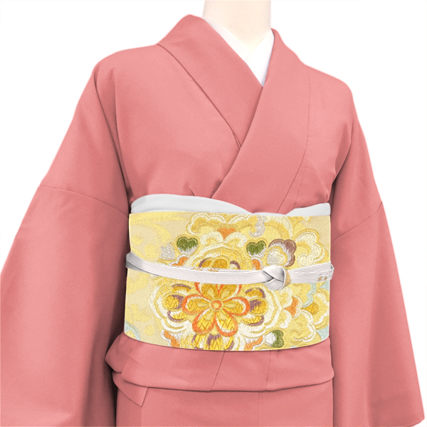 西陣 加藤善 振袖用袋帯 金色 華文［118,000円］ 枚目