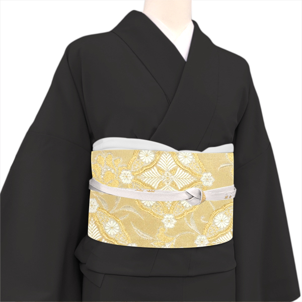 志都香 袋帯 金色 フォーマル 西陣織 七宝唐草［58,300円］ 枚目