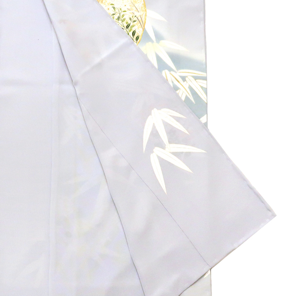 吉澤の友禅 色留袖  団扇 琳派 淡藤色［188,000円］ 枚目