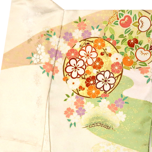 吉澤の友禅 振袖 花の丸 四季花 黄色［264,000円］ 枚目