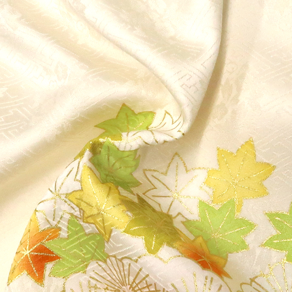 吉澤の友禅 振袖 花の丸 四季花 黄色［264,000円］ 枚目