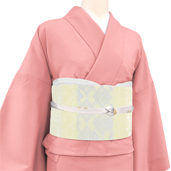 木原織物 袋帯 西陣織 絹 有栖川文様 クリーム色［34,100円］ 枚目