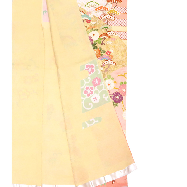 吉澤の友禅 振袖 くす玉 クリーム色［218,000円］ 枚目