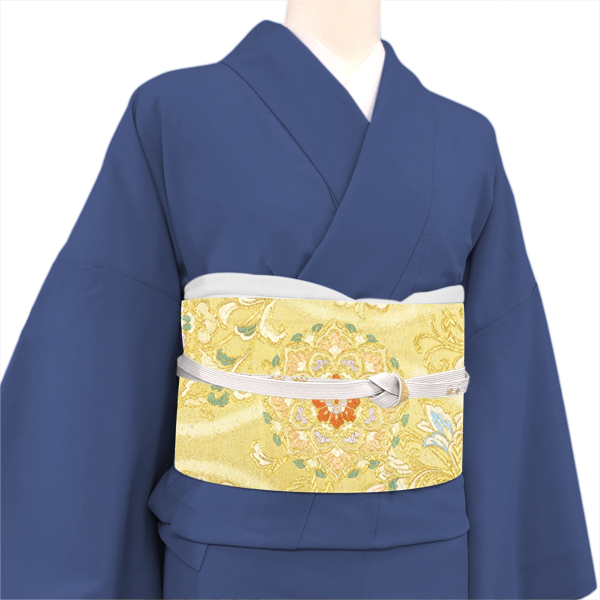 大光 袋帯 西陣織 正絹 宝相華 立涌 金［36,300円］ 枚目