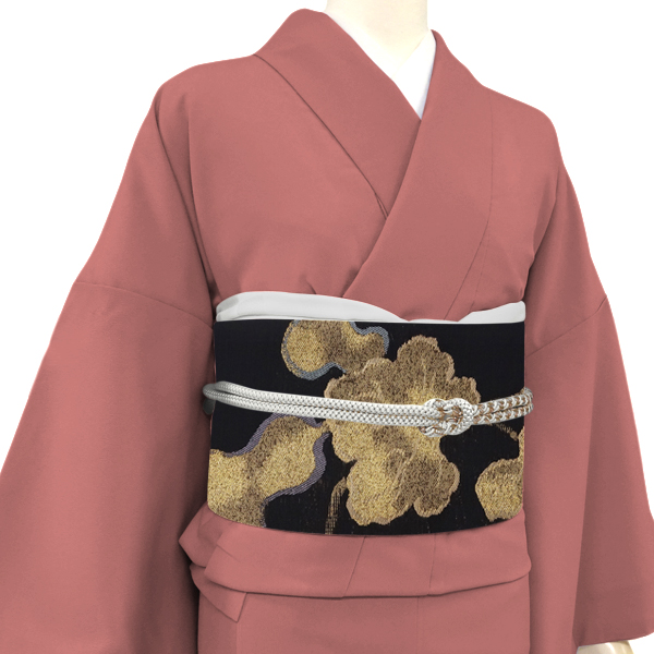三幸織物 袋帯 西陣織 絹 瓢箪 黒［55,000円］ 枚目