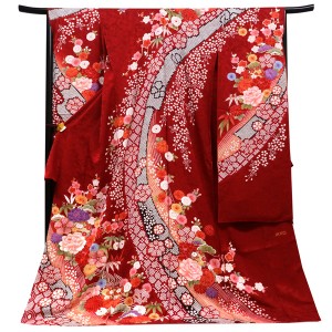 IKKO 振袖 熨斗 赤色［128,000円］
