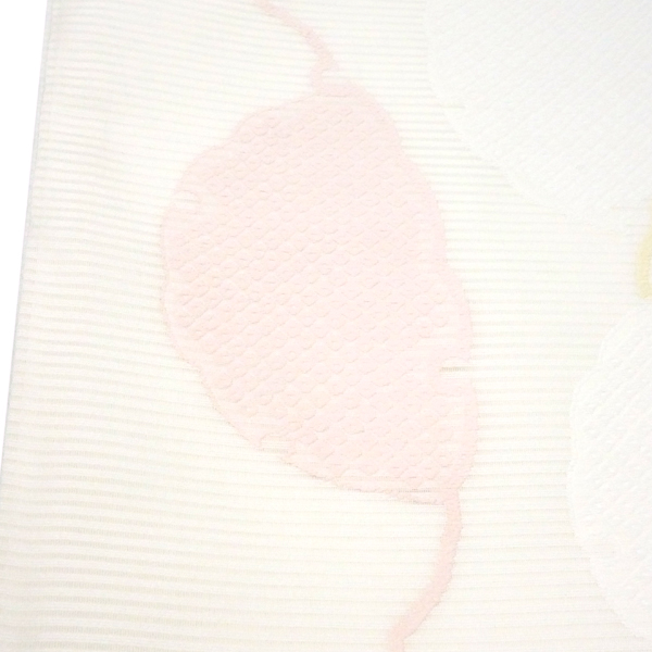 佐々木染織 絽袋帯 西陣織 白色 礼装用 雪輪 正絹 夏帯 夏袋帯［36,300円］ 枚目