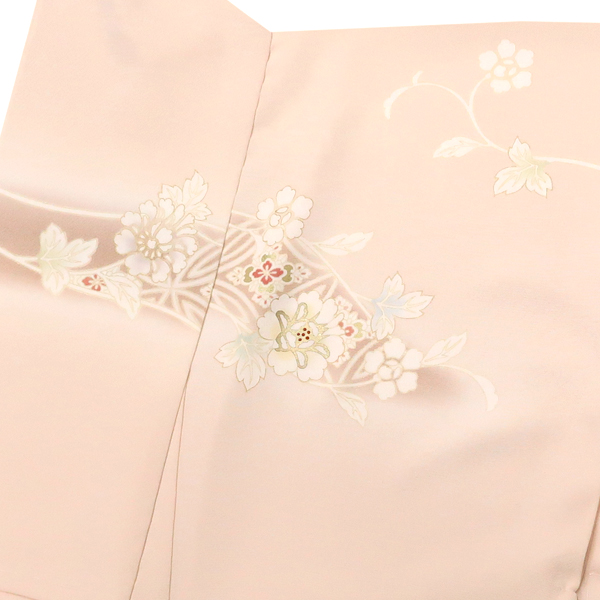 吉澤の友禅 訪問着 ピンク 花七宝 牡丹唐花［218,000円］ 枚目