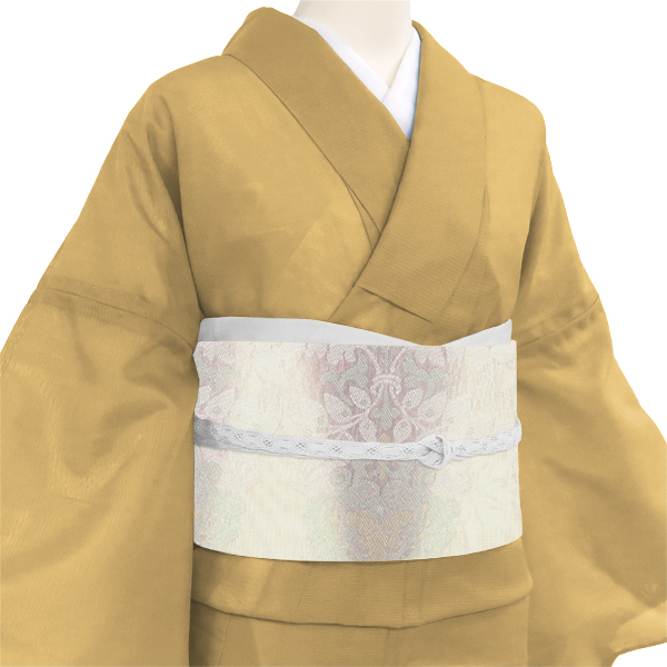 志都香 夏袋帯 西陣織 正絹 山路文 アラベスク 白［74,800円］ 枚目