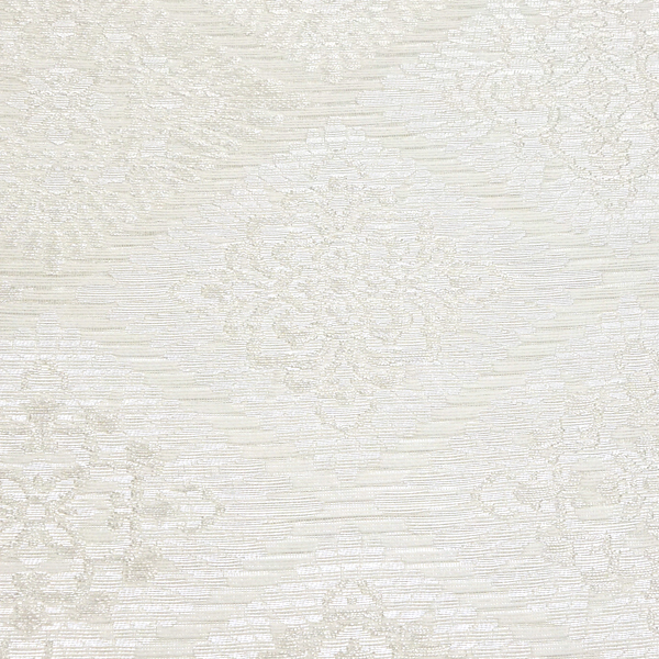 佐々木染織 夏袋帯 西陣織 絹 菱 白［36,300円］ 枚目