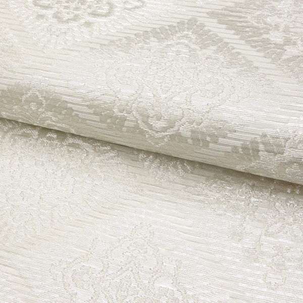 佐々木染織 夏袋帯 西陣織 絹 菱 白［36,300円］ 枚目