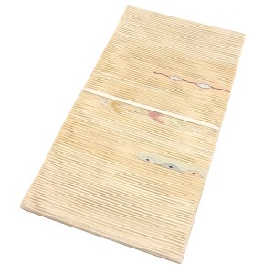 絽綴れ八寸名古屋帯 絹 横段 幾何学文様 ベージュ［14,300円］