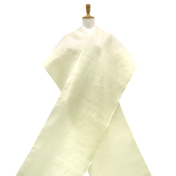 近江ちぢみ 本麻 縞 薄黄緑［88,000円］ 枚目