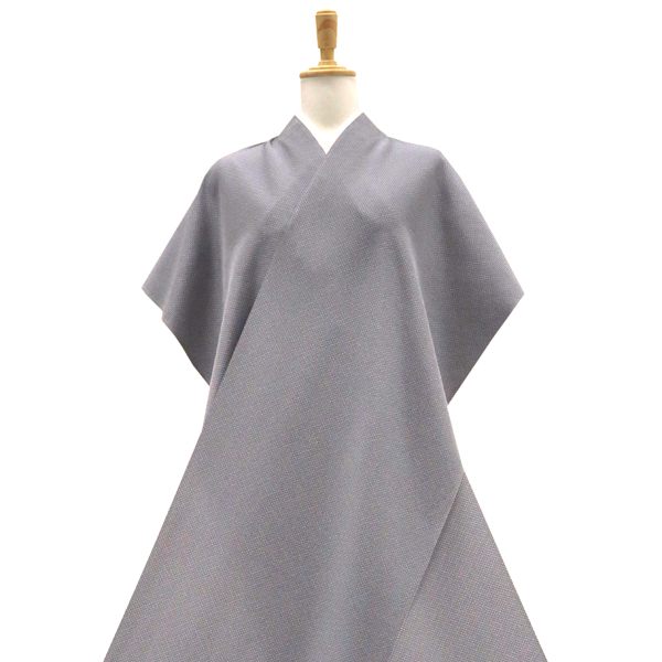 江戸小紋 正絹 御召十 グレー[137,500円] 枚目