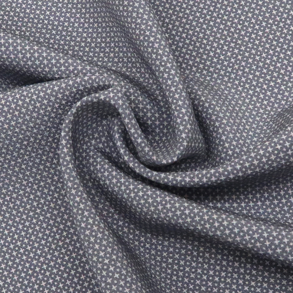 江戸小紋 正絹 御召十 グレー[137,500円] 枚目