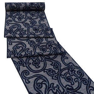 久留米絣 着物 池光政 グレー 紺色 唐草［199,100円］