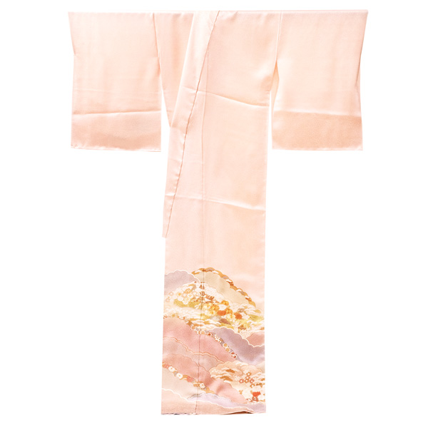 内と良 色留袖 雲取り 茶屋辻 ピンク色［168,000円］ 枚目
