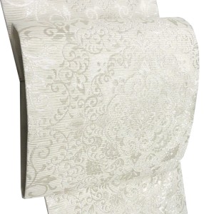 佐々木染織 夏帯 袋帯 白 フォーマル 大華文 絽袋帯 西陣織 正絹 礼装 夏帯［36,300円］