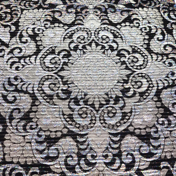 佐々木染織 西陣織 絽袋帯 大華文 黒 フォーマル 正絹［36,300円］ 枚目