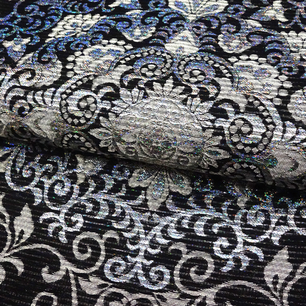 佐々木染織 西陣織 絽袋帯 大華文 黒 フォーマル 正絹［36,300円］ 枚目