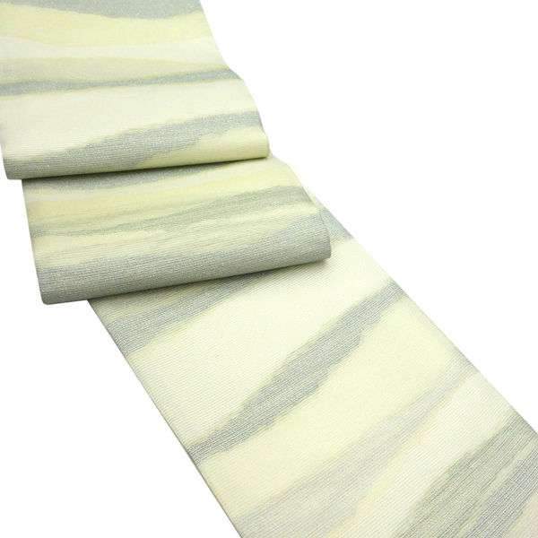 沢本織物 夏帯 絽袋帯 西陣織 緑色 正絹 夏帯［41,800円］ 枚目