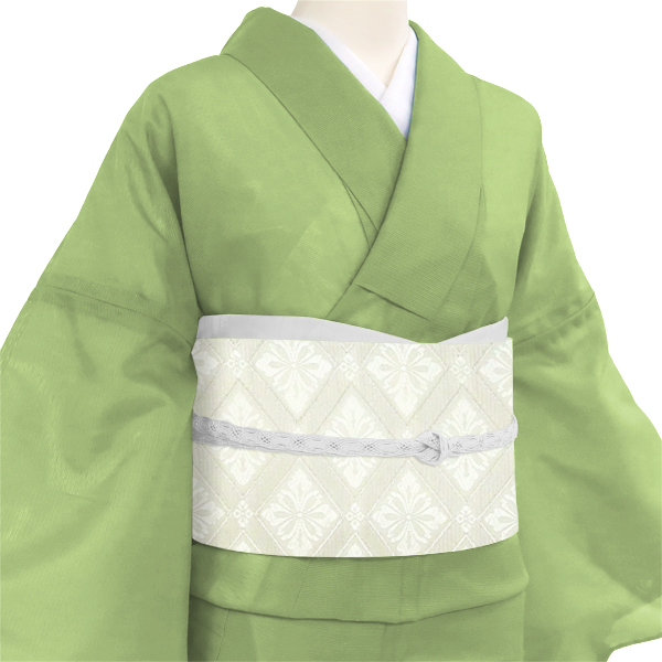 志都香 夏袋帯 白色 フォーマル 絽袋帯［121,000円］ 枚目