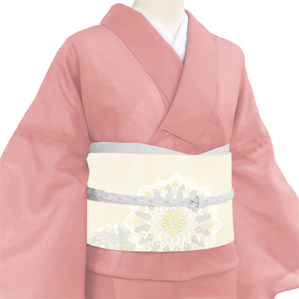 志都香 夏袋帯 本袋帯 西陣織 絹 華文 生成り［97,900円］ 枚目